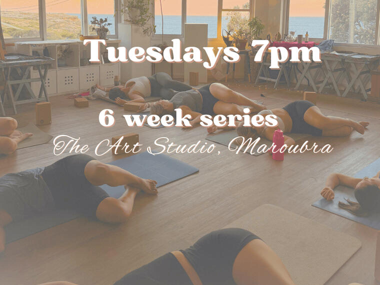 Tuesdays 7pm for 6 weeks @The Art Studio starting 19th May